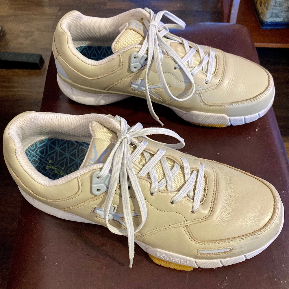 Kuru Kinetic Leather Ortho Walking Shoes Sz 9.5